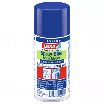 TESA Klej w aerozolu Permanent 300 ml przezroczysty