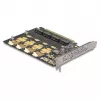 Delock Plastic Clips for M.2 SSD / Module 4 Pieces