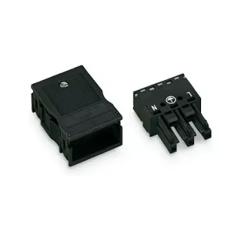 WAGO 770-103 WINSTA® MINI 3-biegunowa wtyczka, czarna