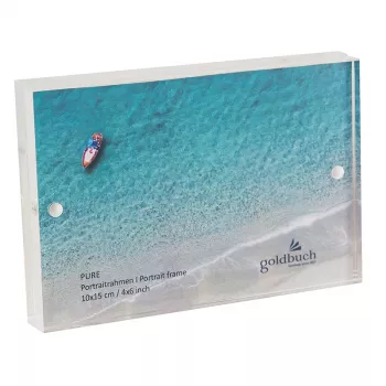 Ramka na zdjęcie Goldbuch Pure z akrylu 10x15 cm przezroczysta