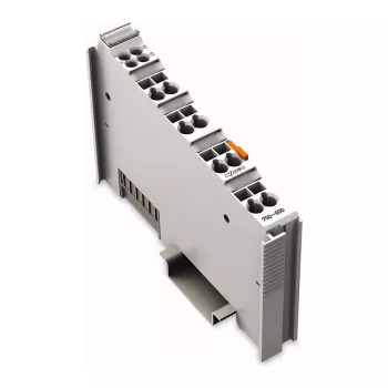Zasilacz systemowy WAGO 750-600, wejście 24V DC, wyjście 5V DC, 2A, montaż na szynie DIN
