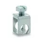 WAGO 209-105 Przelotowa listwa zaciskowa, 2-przewodowa, 2,5 mm², szara, 50 sztuk