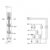 WAGO 750-626 2-kanałowy moduł wejść cyfrowych 24 VDC, CAGE CLAMP, jasnoszary