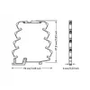 WAGO 857-800 Przetwornik temperatury / Kondycjoner sygnału, szary, -25 do 70 °C, 6 x 94 x 97,8 mm, 35,3 g