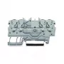 WAGO Przelotowa Listwa Zaciskowa 4 mm², Szara, 32 A, 800 V, CAGE CLAMP®