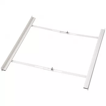 HAMA uniwersalny zestaw do ustawiania pralek ładowanych od przodu i suszarek bębnowych, biały, 60 cm, wysuwana półka, nośność 10 kg