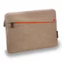 PEDEA Fashion Tablet Case dla Samsung Galaxy Tab S6 Lite / A9+ / S9 / A8, Beż/Pomarańczowy, Neopren