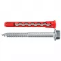 Fischer HybridPower 10x90 FUS Wkręt uniwersalny z łbem stożkowym TX40 10x90 mm gwint częściowy stal hartowana żółto pasywowana 100 sztuk