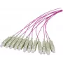 EFB Elektronik Fiber Pigtail SC OM4 50/125µm Erika Violet 2m