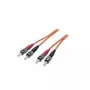 EFB Elektronik ECOFIBER Duplex Jumper ST-ST 62.5/125µm OM1 LSZH Orange 3.0mm 5m
