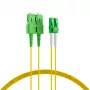 EFB Elektronik Duplex Patchkabel LC/APC-SC/APC OS2 G652D 1m LSZH 2mm żółty