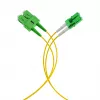 EFB Elektronik Duplex Patchkabel LC/APC-SC/APC OS2 G652D 1m LSZH 2mm żółty
