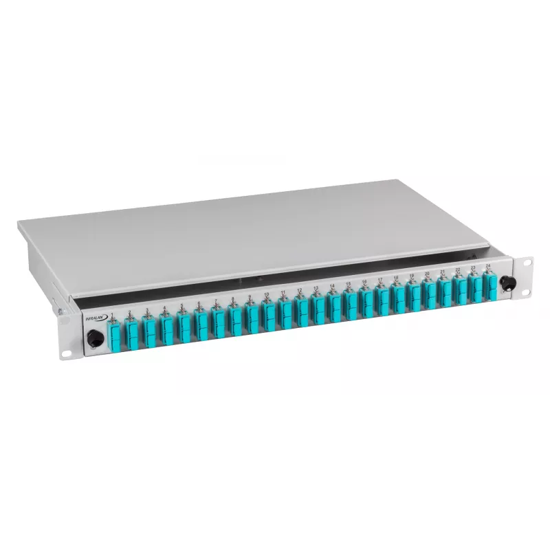 EFB Electronics Splice Box SC 50/125µm OM4 Extractable 12 Pigtails / 6 Couplings