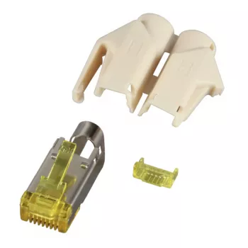 EFB Elektronik RJ45-Hirose Connector STP TM31 Beige 100 Pieces 3 Elements Cat.6A