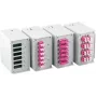 EFB Elektronik Panel przedni na 6 x SC-D, LC-Quad z otworami montażowymi 1,7 mm