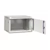EFB-Elektronik 19 inch Obudowa ścienna Flat Pack 15U, Głębokość 600 mm, RAL 7035 Jasnoszary (691715FGR.2)