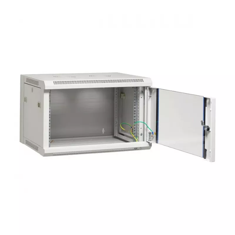 EFB-Elektronik 19 inch Obudowa ścienna Flat Pack 15U, Głębokość 600 mm, RAL 7035 Jasnoszary (691715FGR.2)