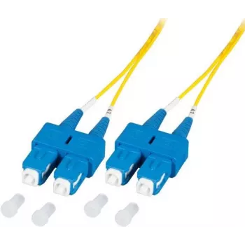 EFB Elektronik O2513.5-1.2 Fiber Optic Patch Cable 5 m SC Duplex OS2 Yellow