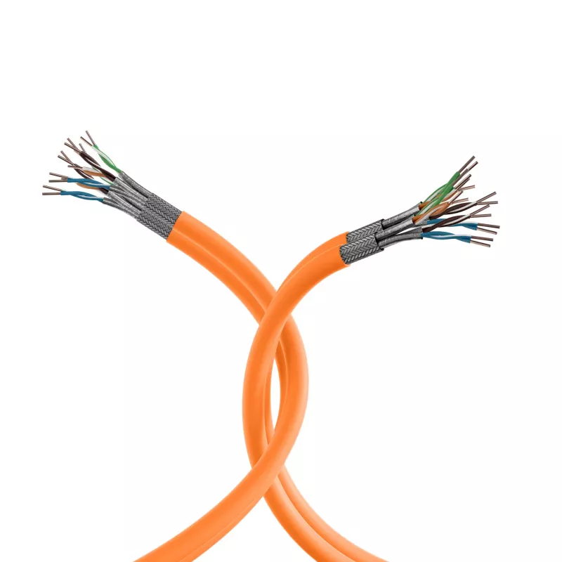 EFB Elektronik MK7100DX.500-CPR Cat7a S/FTP LSZH Data Cable 500 m Orange
