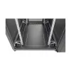 EFB Elektronik PRO 42U 19-calowa szafa serwerowa Szafa sieciowa Jet Black RAL 9005 800x1000mm