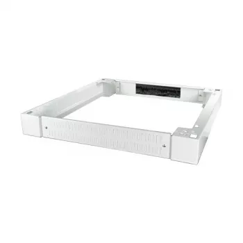 EFB Elektronik Universal Plinth 600x600mm H=100mm RAL7035 Light Grey Steel