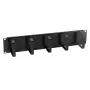 EFB Elektronik 699998NTS Panel zarządzania kablami - 19 inch 1U stal czarna