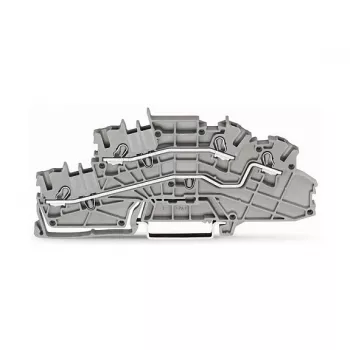 WAGO 2003-6642 Zacisk przelotowy, TOPJOB® S, 2-przewodowy, 4 mm², szary, 800 V, 24 A