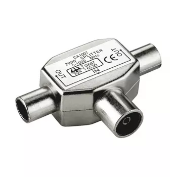 VALUE Secomp VALUE Rozgałęźnik koncentryczny T-Adapter - Rozdzielacz antenowy
