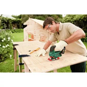 BOSCH PSR 1800 Li-2 + PST 18 Li + AdvancedOrbit 18 Zestaw elektronarzędzi akumulatorowych 18 V, 2 akumulatory (06039A310W)