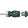 Bosch 1600A032UY Wkrętak grzechotkowy z 12 bitami (25 mm) ze stali S2, 1/4 inch hex, ergonomiczny uchwyt