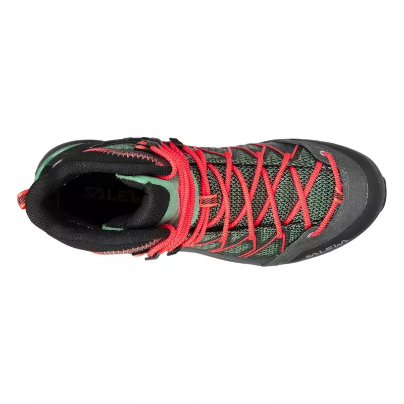 Salewa Mountain Trainer Lite Mid GTX Women's Hiking Boots - Green (Malta/Lagoon) Size 36.5