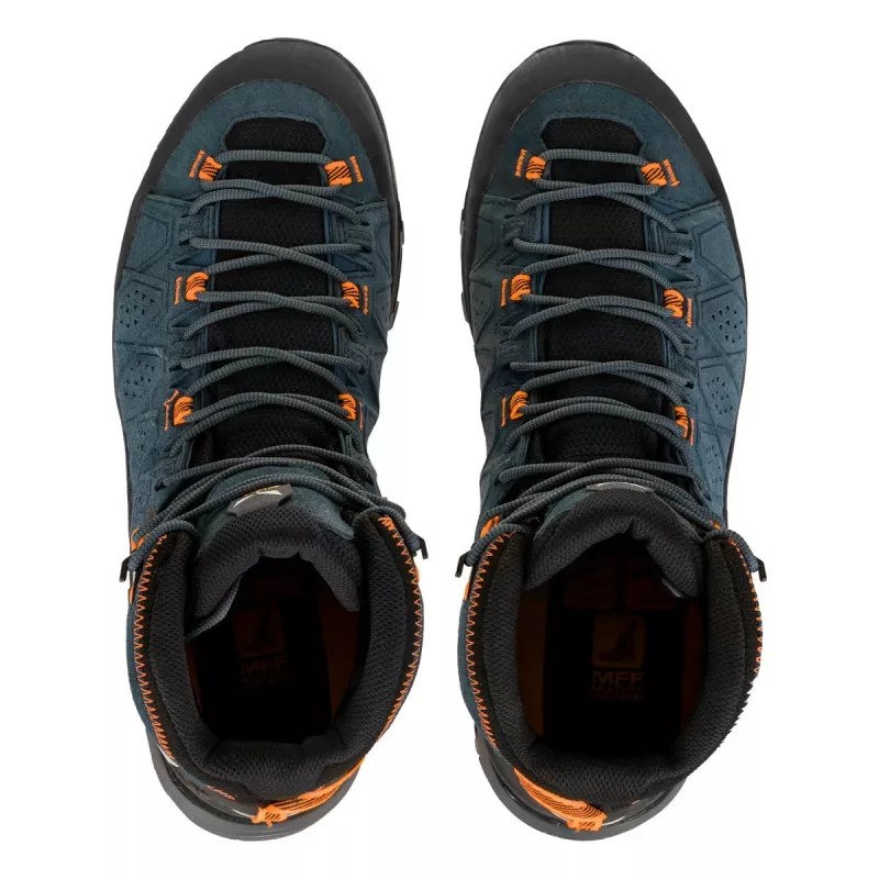 Buty turystyczne Salewa Alp Trainer 2 Mid GTX Dark Denim/Fluo Orange UK 8 (EU 42)