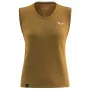 Salewa Eagle Minilogo Am Tank Top - Golden Brown - Rozmiar M