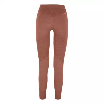 Salewa Zebru Responsive Tight Legginsy damskie warstwa podstawowa - Etruscan Red, rozmiar S