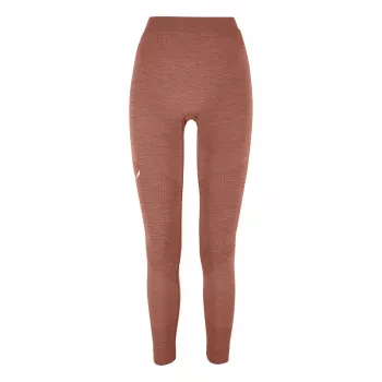Salewa Zebru Responsive Tight Legginsy damskie warstwy podstawowej - Etruscan Red, rozmiar M