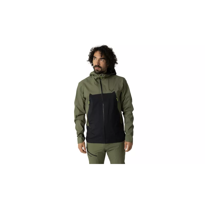 SALEWA Dynafit Transalper 3L Jacket - Military Green, Size L