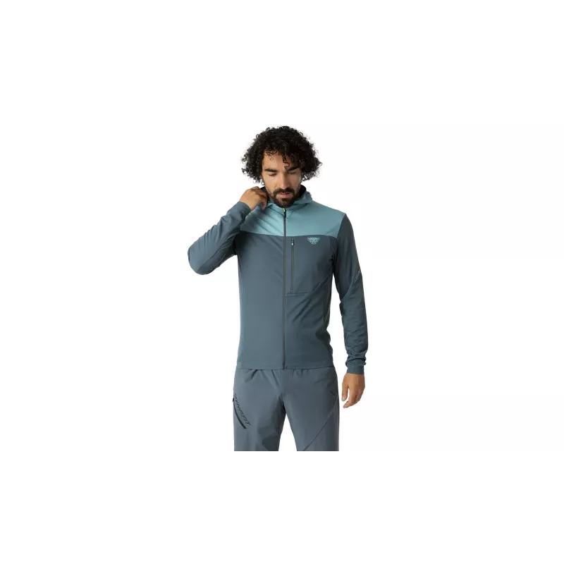 Bluza rozpinana Dynafit Traverse Thermal Hooded Jacket, smoke blue, M