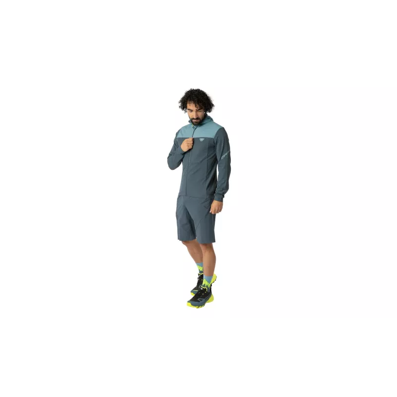 Bluza rozpinana Dynafit Traverse Thermal Hooded Jacket, smoke blue, M
