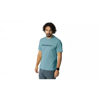 SALEWA Dynafit Traverse Training T-Shirt - Smoke Blue, Rozmiar S