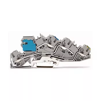 WAGO 2005-7641 TOPJOB S Przelotowa Listwa Zaciskowa, 6 mm², Szary, 800 V, 41 A