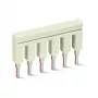 WAGO 2002-406 2-przewodowa listwa zaciskowa Push-in, 24 A, 800 V, szary
