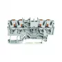 WAGO Zacisk przelotowy 4-przewodowy Push-in 2,5 mm² Szary
