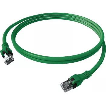 EasyLan DualBoot Push Patch Cable Cat.6A S/FTP Zielony 7,5m