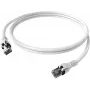 EasyLan saCon DualBoot Patch Cable S/FTP Biały 7,5m Cat.6A