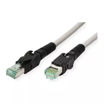 EASYLAN VarioBoot Cat.6A S/FTP Patch Cable Grey 3m