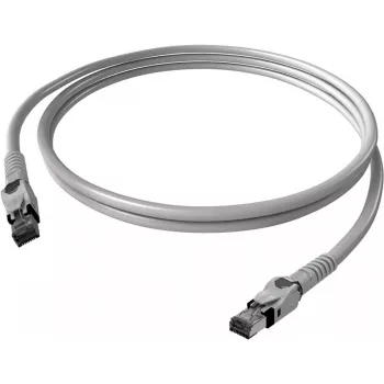 EASYLAN VarioBoot Cat.6A S/FTP Patch Cable Grey 5m