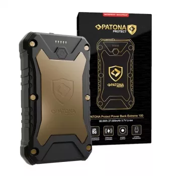 Patona Protect PowerBank Extreme 100 PD65W 27000mAh z ładowaniem bezprzewodowym
