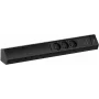 Bachmann CASIA 2 3x Gniazdo Schuko z 1x USB-A i 1x USB-C Ładowanie 22W Czarny