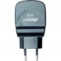 Bachmann EU Plug AirCharge Ładowarka Bezprzewodowa - Qi 5W - Biała