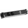 Bachmann STEP ALU Zasilacz biurkowy 2x Schuko 1x USB-C 100W Aluminium